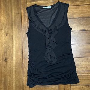 Women’s Size Small Maurices Black Dressy Tank Top